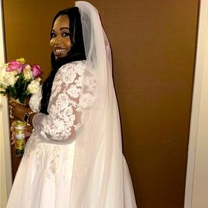 Wedding dress for sale.